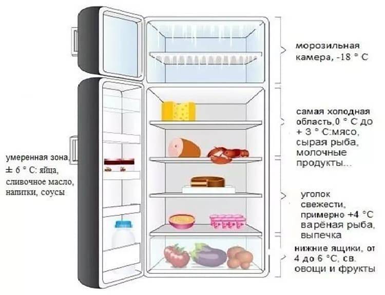 Температура в холодильнике, или Где его самое холодное место?