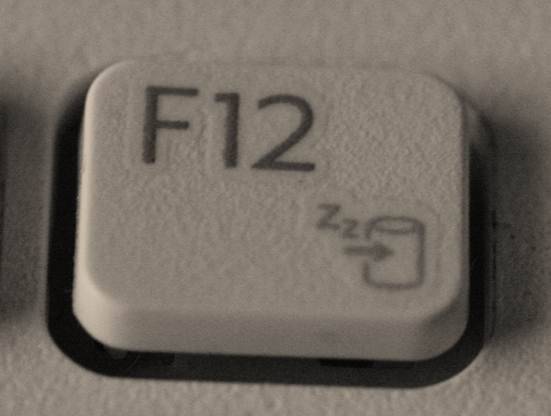 Какие значения клавиш от f1 до f12