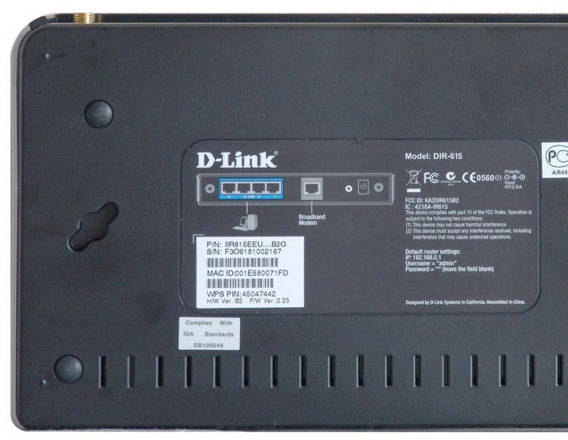 Инструкция по настройке wi-fi роутера d-link dir-615
