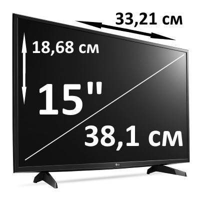 Диагональ телевизора в дюймах и сантиметрах