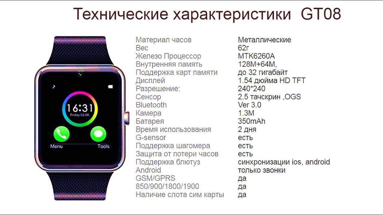 Общая инструкция для смарт часов на русском