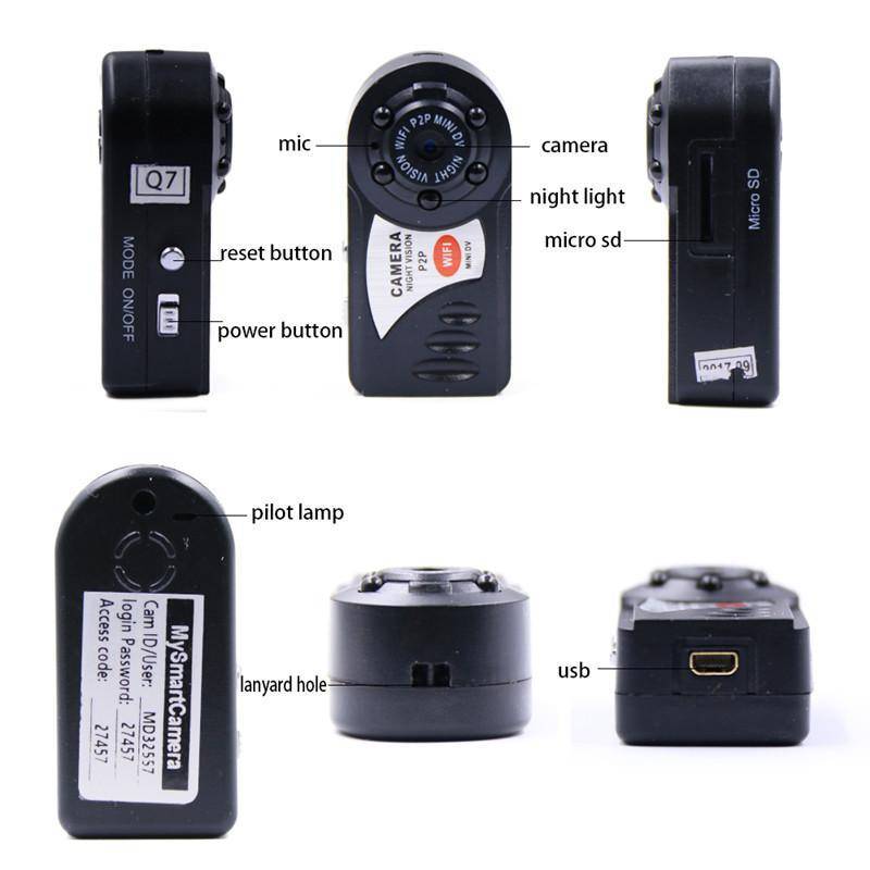 Настройка мини камеры plug2cam