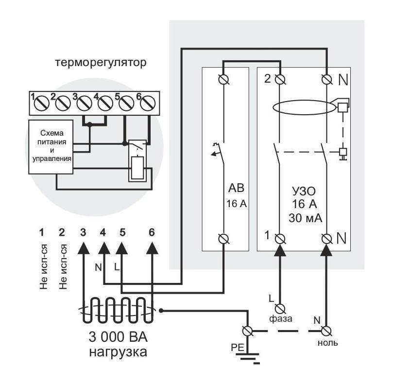 Как подключить терморегулятор к инфракрасному обогревателю?
