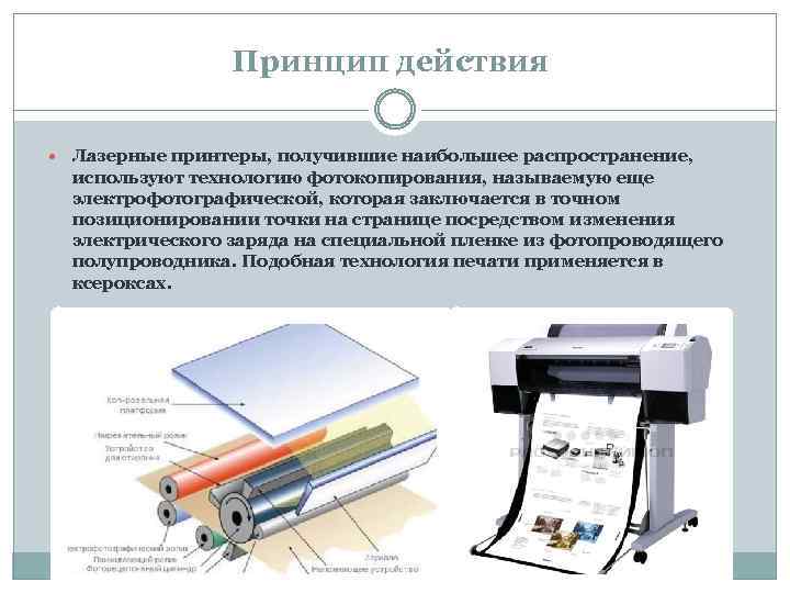 Принцип работы светодиодного принтера