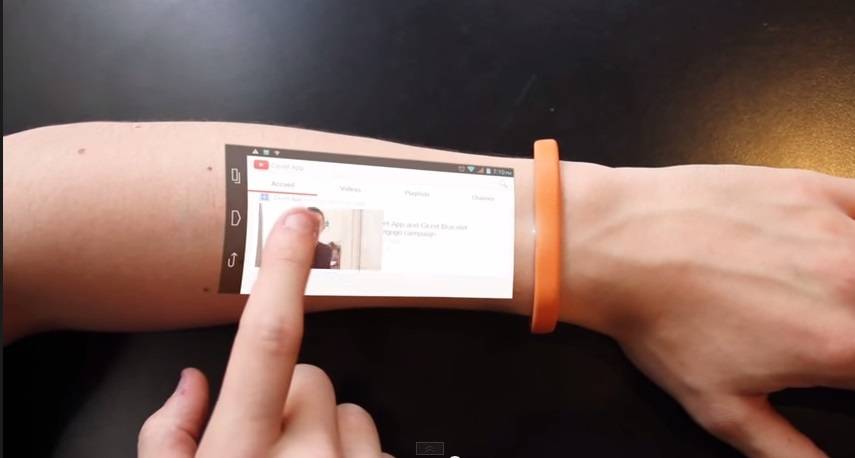 Проекционный браслет смартфон на руку cicret: как заказать на алиэкспресс?