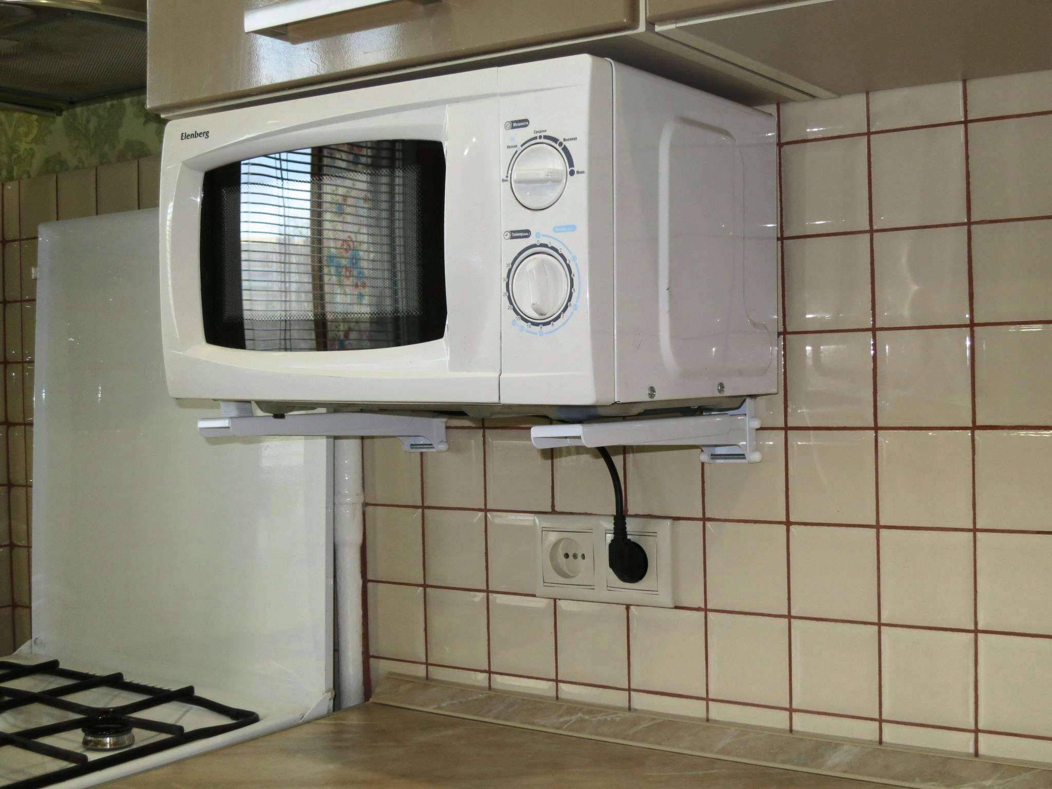 Как повесить микроволновку на кухне на стену лучше всего | блог miele