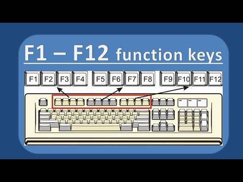 Для чего нужны функциональные клавиши f1-f12 на клавиатуре