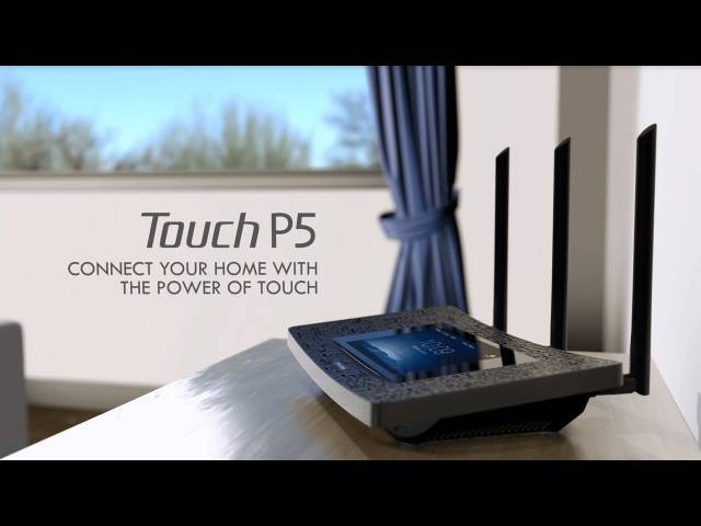 Обзор маршрутизатора tp-link touch p5
