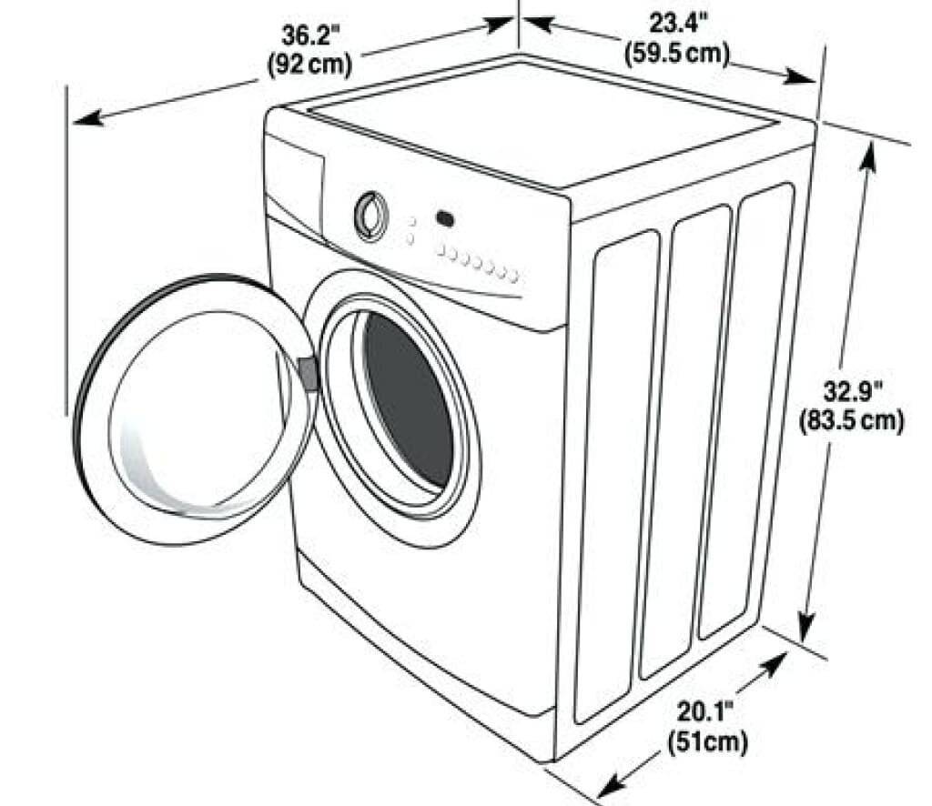 Размеры стиральных машин самсунг: стандартные габариты, топ-3 моделей узких и полноразмерных машинок samsung