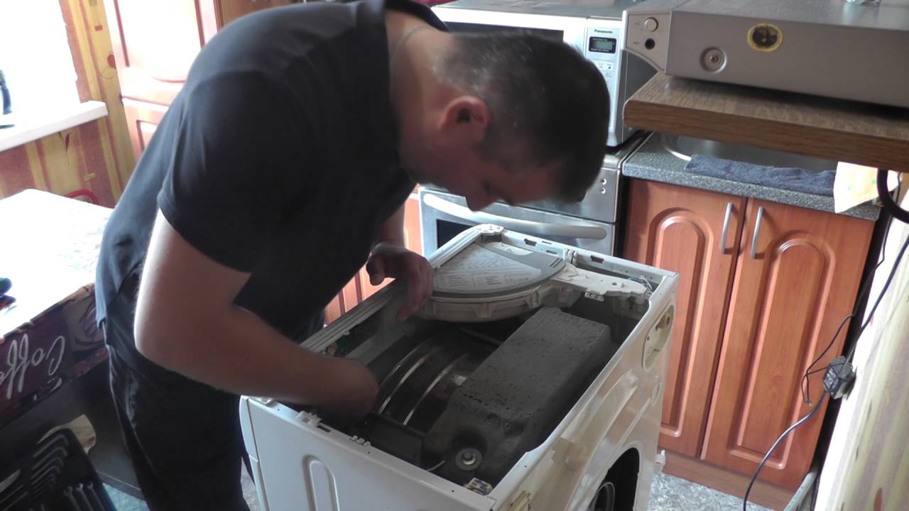 Замена подшипника в стиральной машине ariston своими руками: видео