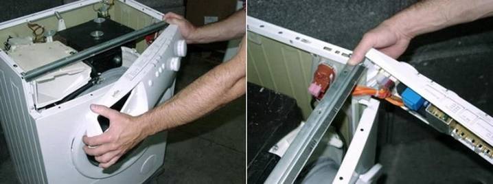 Как снять верхнюю крышку стиральной машины индезит: нюансы и пошаговая инструкция