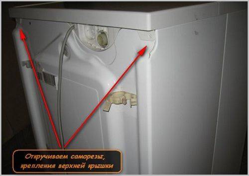 Как разобрать стиральную машину индезит своими руками