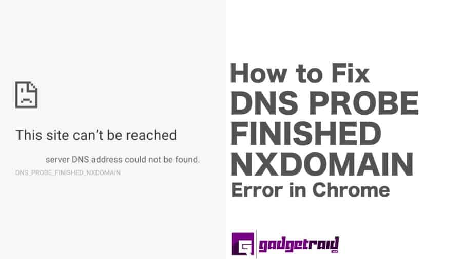 There is no internet connection “dns probe finished no internet” 2021