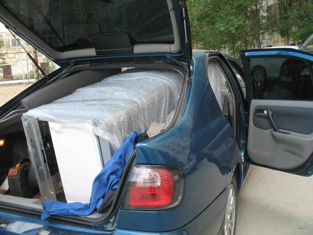 Можно ли перевозить стиральную машину лежа в машине ✅: как без транспортировочных болтов на боку, правильно закрепить барабан автомат, в легковом автомобиле