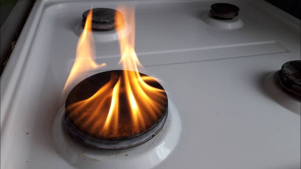 Коптит газовая плита: причины