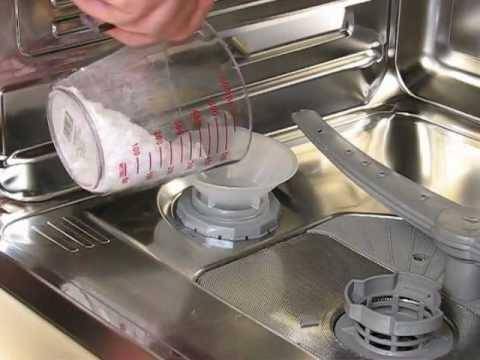 Функции соли в посудомоечной машине