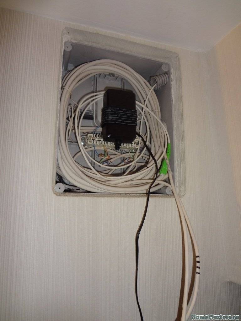 Как спрятать кабель от интернета, если он тянется через всю квартиру??