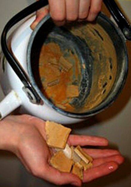 Как отмыть ржавчину внутри чайника