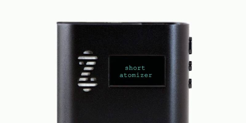 No atomizer found, atomizer short, что значит в электронной сигарете?
