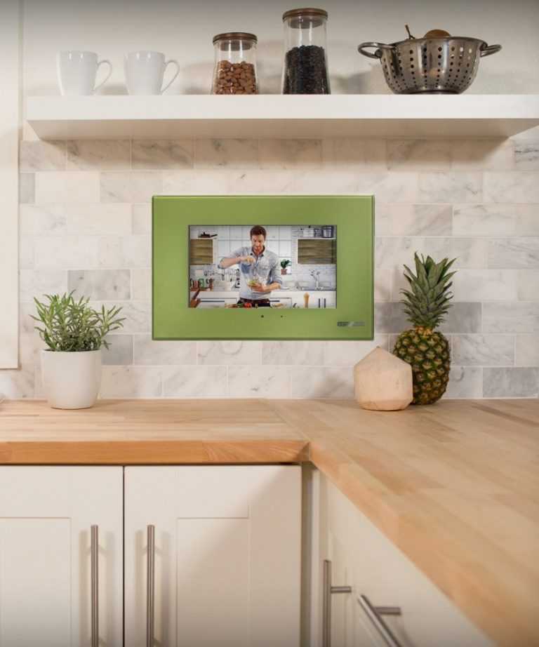 Телевизор для кухни: какой размер выбрать, лучший на 19 дюймов, диагональ на стену, топ-рейтинг, большой смарт тв