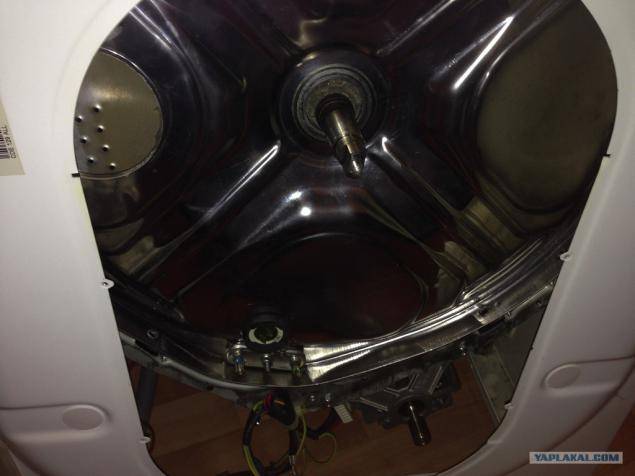 Замена подшипника на стиральной машине аристон, фото / ремонт бака и барабана своими руками