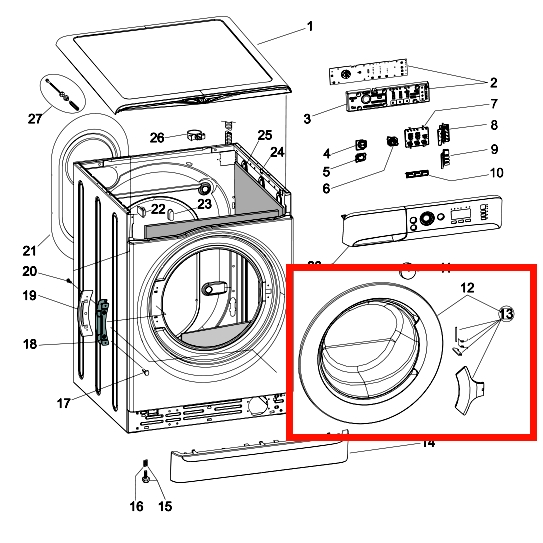 Разборка стиральной машины своими руками: как разобрать самсунг, аристон, индезит, электролюкс, занусси, бош и канди?