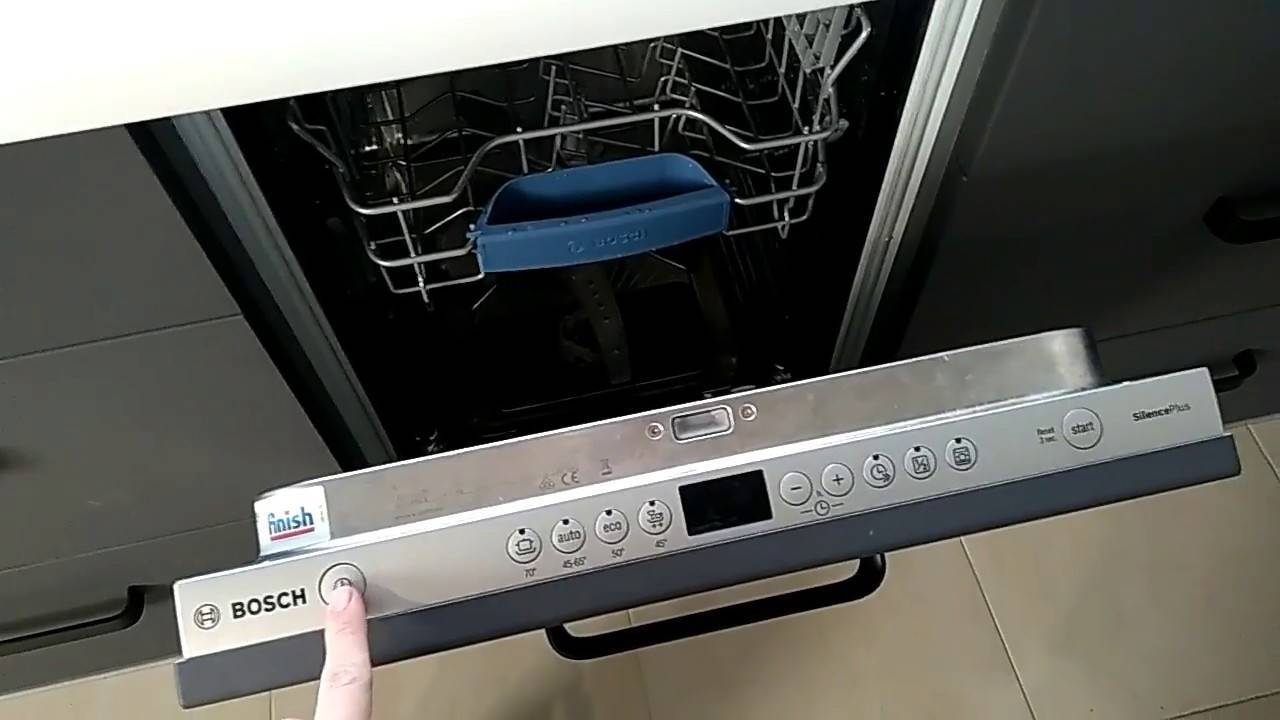 Первый запуск посудомоечной машины: советы эксперта