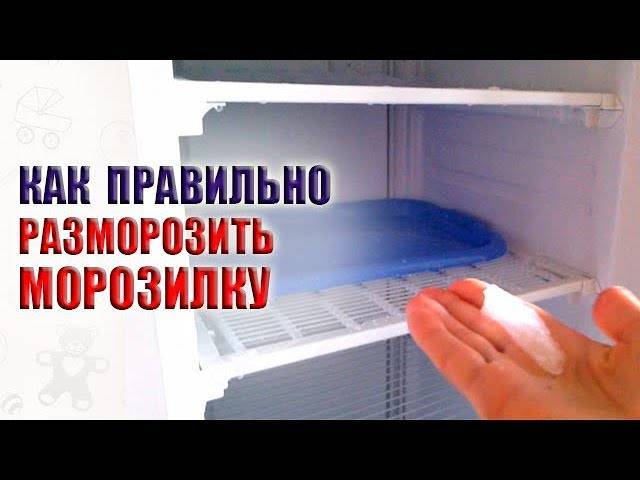 Как правильно размораживать холодильники и морозильные камеры атлант