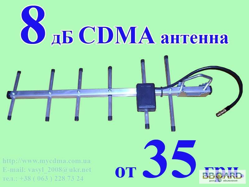 Установка мощной cdma антенны 24 дб с бесконтактным переходником
