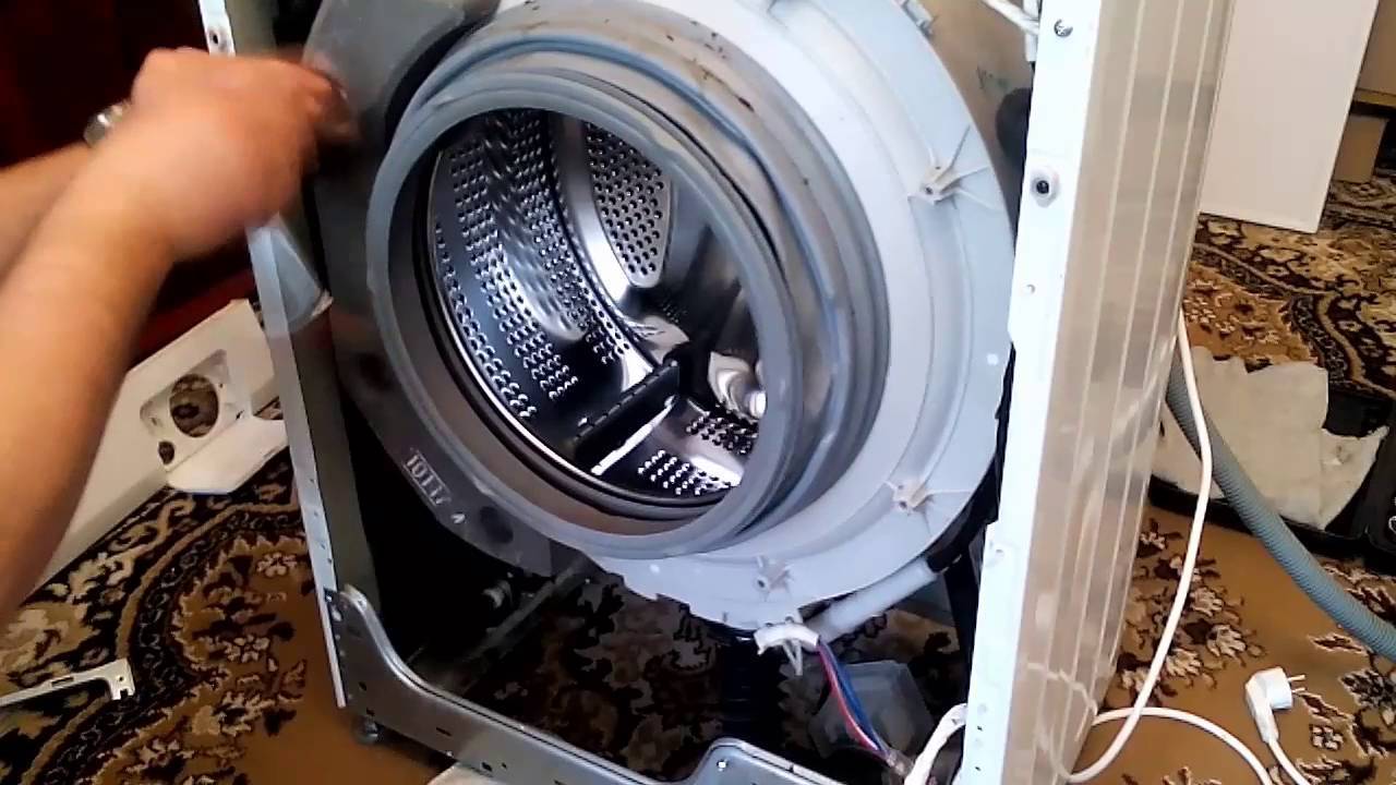 Разборка стиральной машины LG своими руками