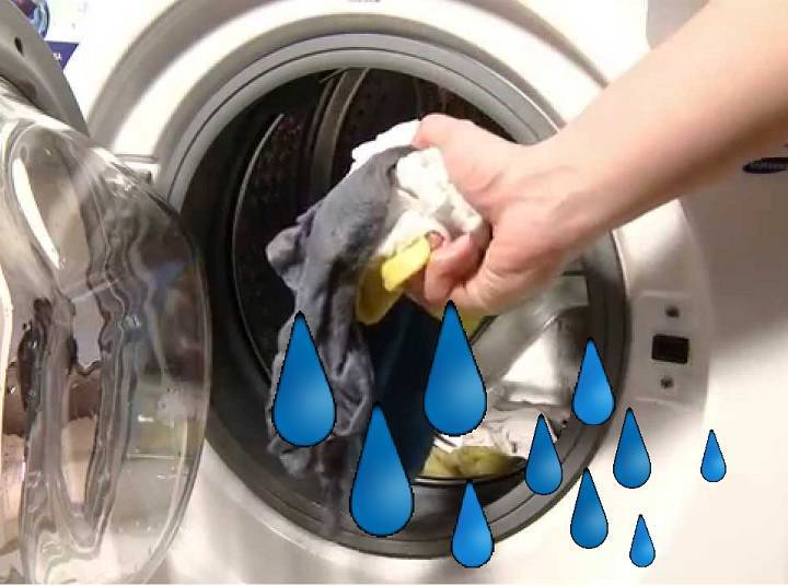 Основные причины плохого отжима белья в стиральной машине