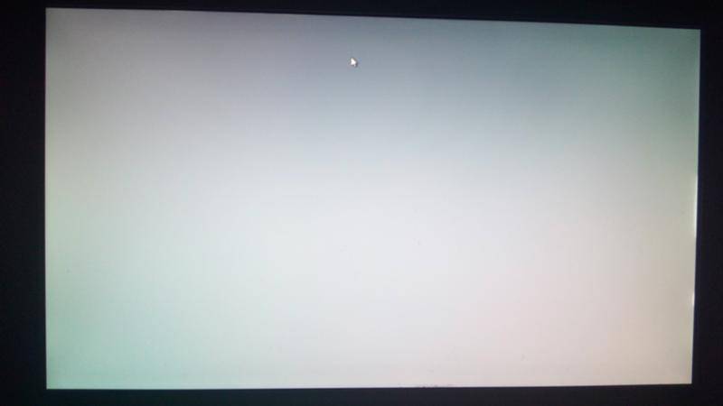 Черный экран при включении ноутбука