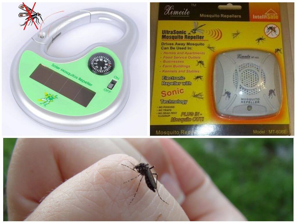 Ультразвуковые отпугиватели комаров для улицы и дома