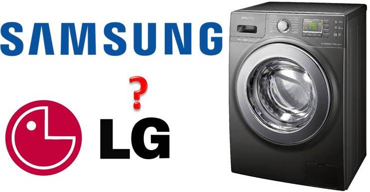 Сравнение стиральных машин lg и samsung