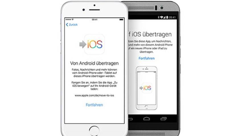 Как перенести фотографии с андроид на ios