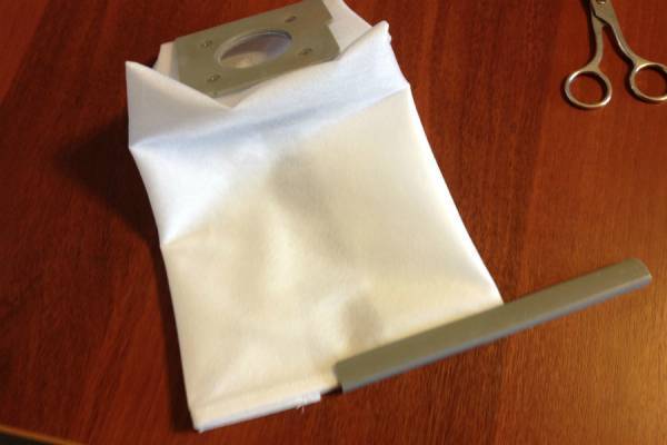 Как сделать мешок для пылесоса своими руками: одноразовый, многоразовый?