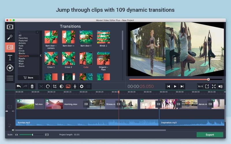 Movavi video editor: скачать видеоредактор бесплатно на русском