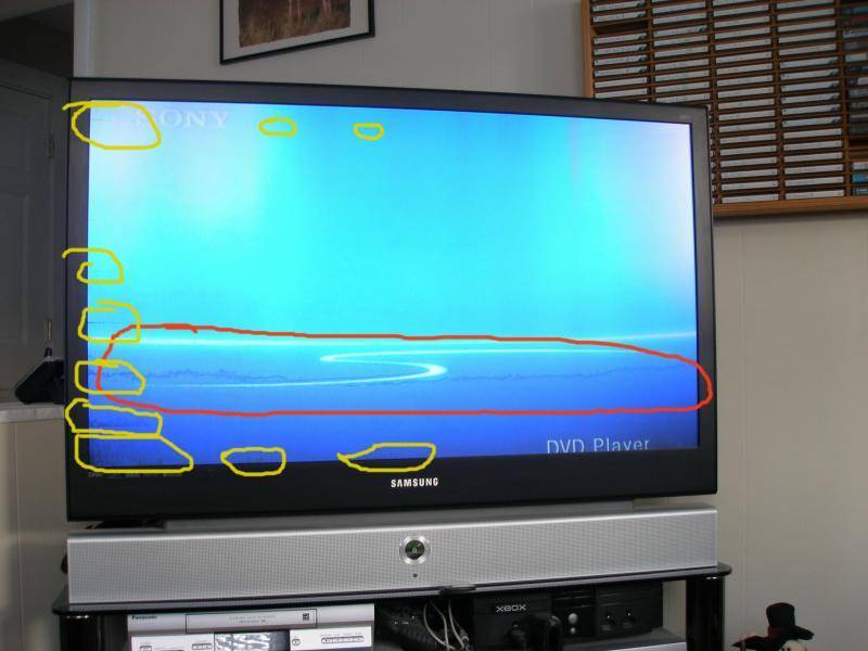 Почему появились вертикальные полосы на экране жк-телевизора и как их убрать