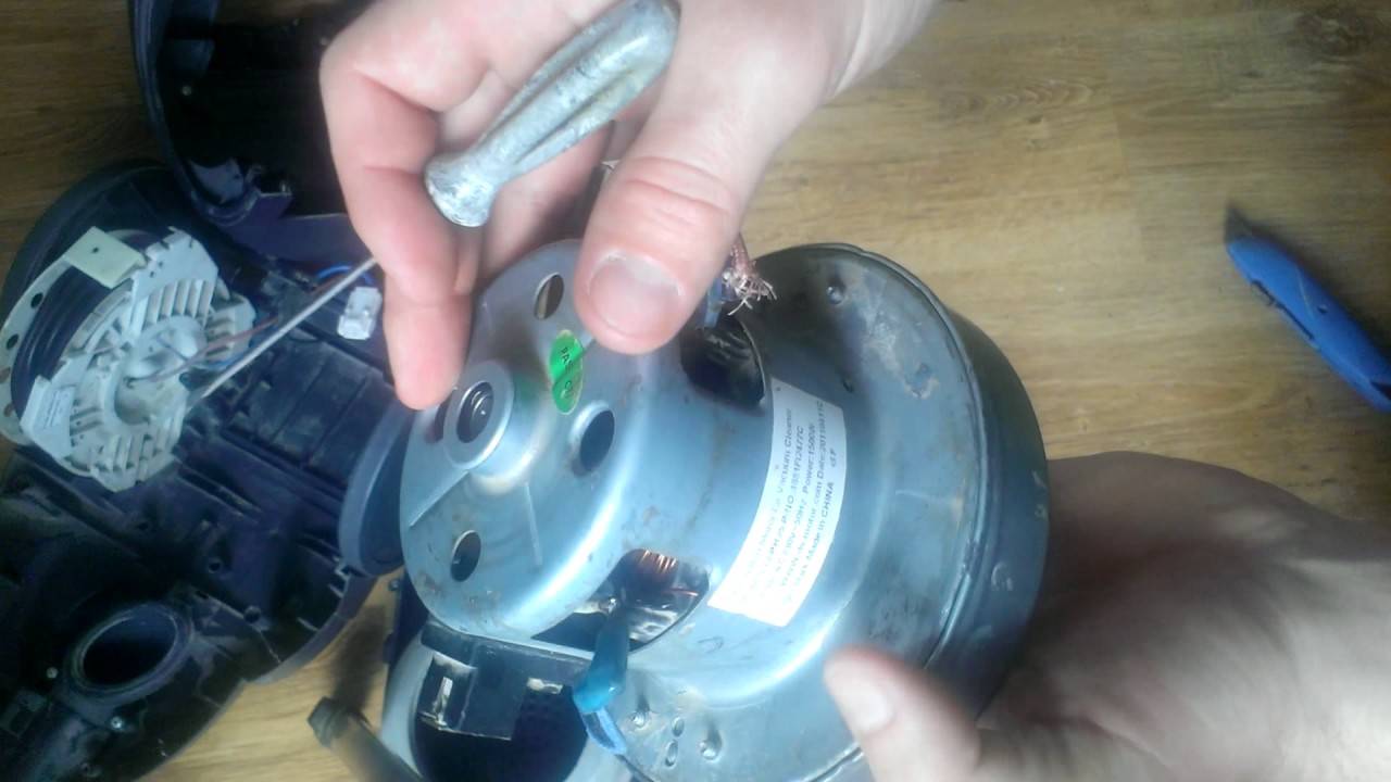 Как разобрать электрический двигатель пылесоса? на примере популярных моделей