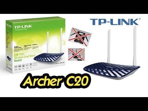 Настройка wi-fi роутера tp-link archer c20 (ac750)