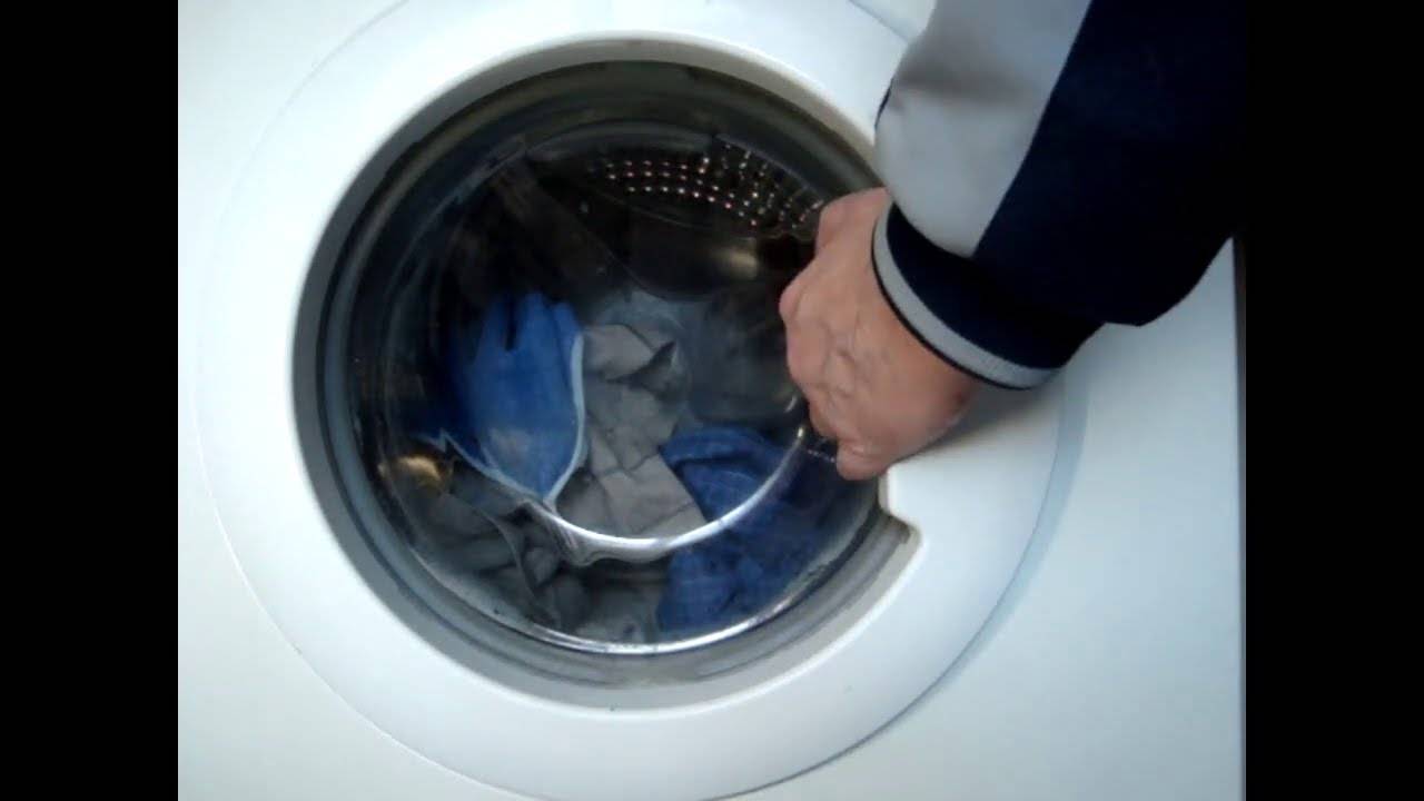 Как открыть дверцу стиральной машинки, если она заблокирована?