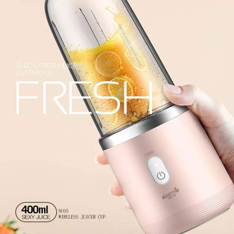 Xiaomi deerma mini juice blender nu05 – беспроводной мини блендер для смузи