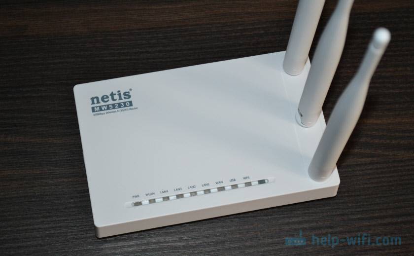 Обзор и настройка маршрутизатора netis mw5230