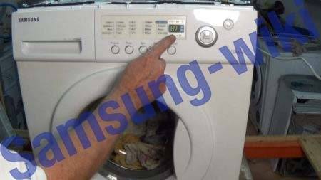 Ошибка h1 на стиральной машинке samsung - причины появления и как исправить