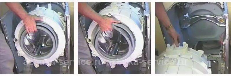 Как разобрать стиральную машину аристон своими руками