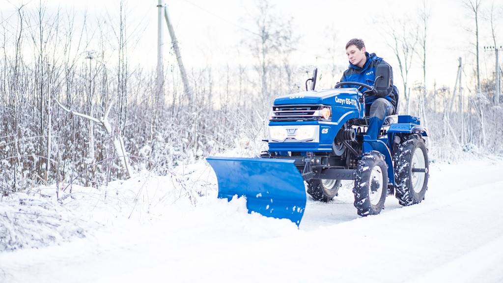 Как выбрать минитрактор для уборки снега во дворе: обзор навесного оборудования, характеристик, производителей - kupihome.ru