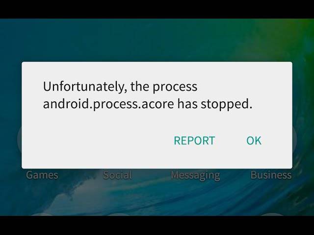 Ошибка [android process acore] и способы ее устранения: подробные #видео инструкции 2019