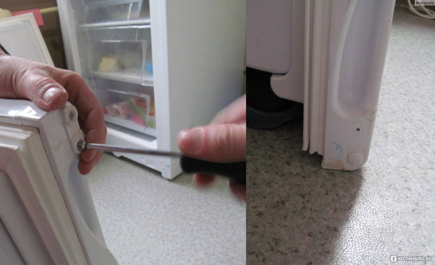 Пошаговая инструкция по замене дверцы в холодильнике