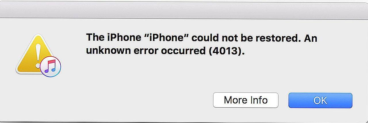 Ошибка 3194 при восстановлении iphone - способы исправления