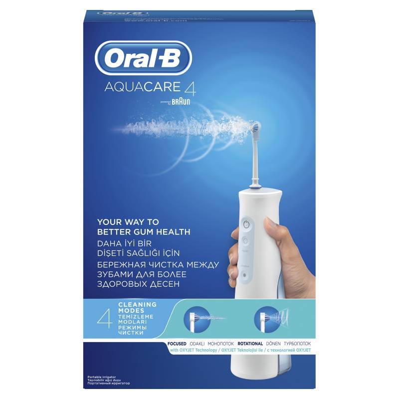 Ирригатор для полости рта braun oral b professional care oxyjet md20